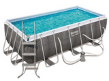 Rectangular Steel Pro Pool Set