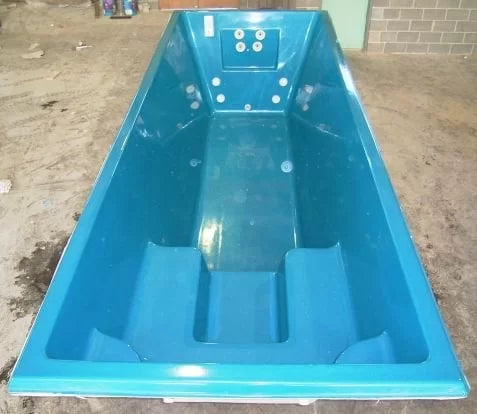 Natalie Fibreglass Shell - 5.36m L x 1.9m W x 1.2m D